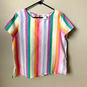 C&C California Striped Linen Shirt